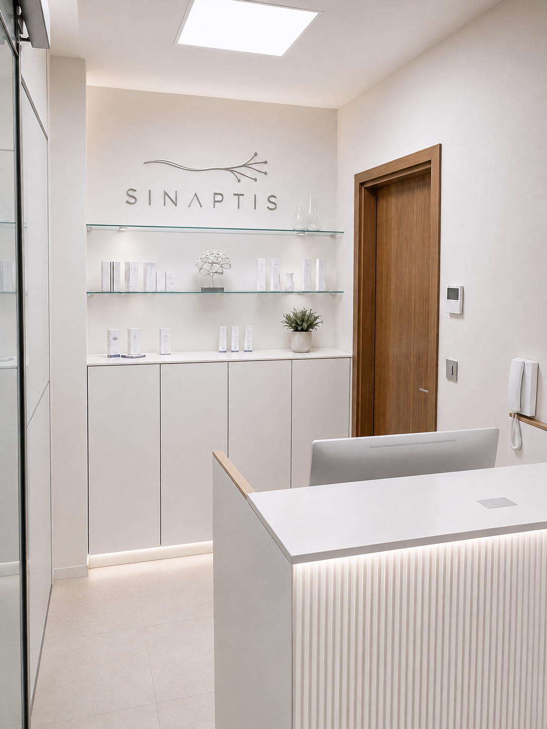 Notranjost klinike Sinaptis
